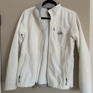 White North Face jacket